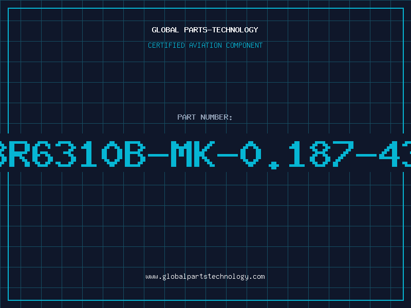 Aviation Part BR6310B-MK-0.187-43
