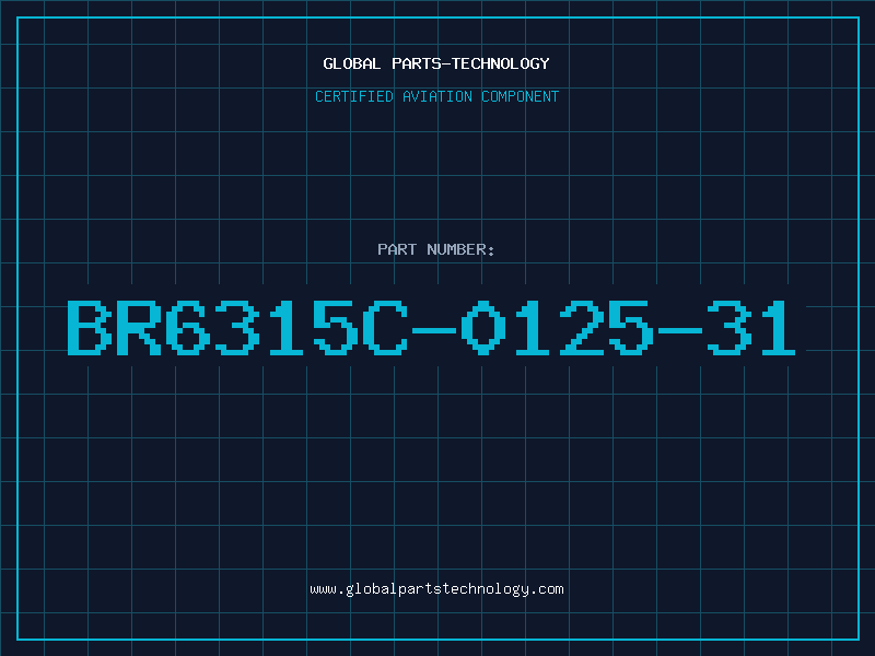 Aviation Part BR6315C-0125-31