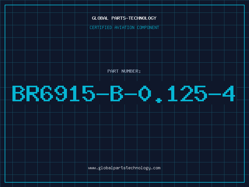 Aviation Part BR6915-B-0.125-4