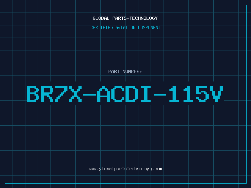 Aviation Part BR7X-ACDI-115V
