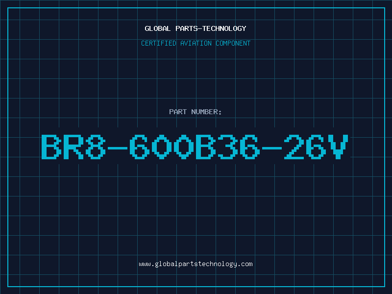 Aviation Part BR8-600B36-26V