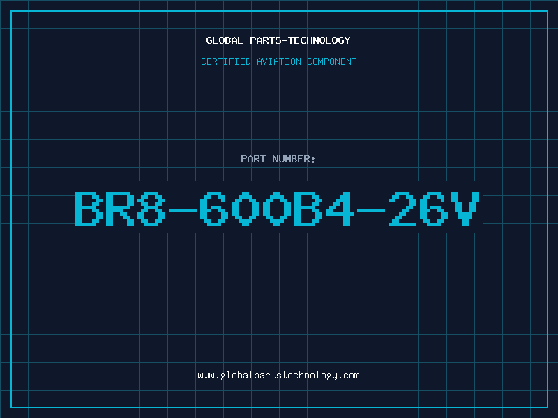 Aviation Part BR8-600B4-26V