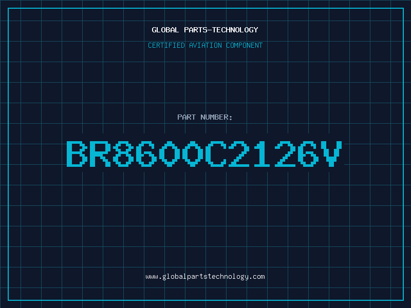 Aviation Part BR8600C2126V