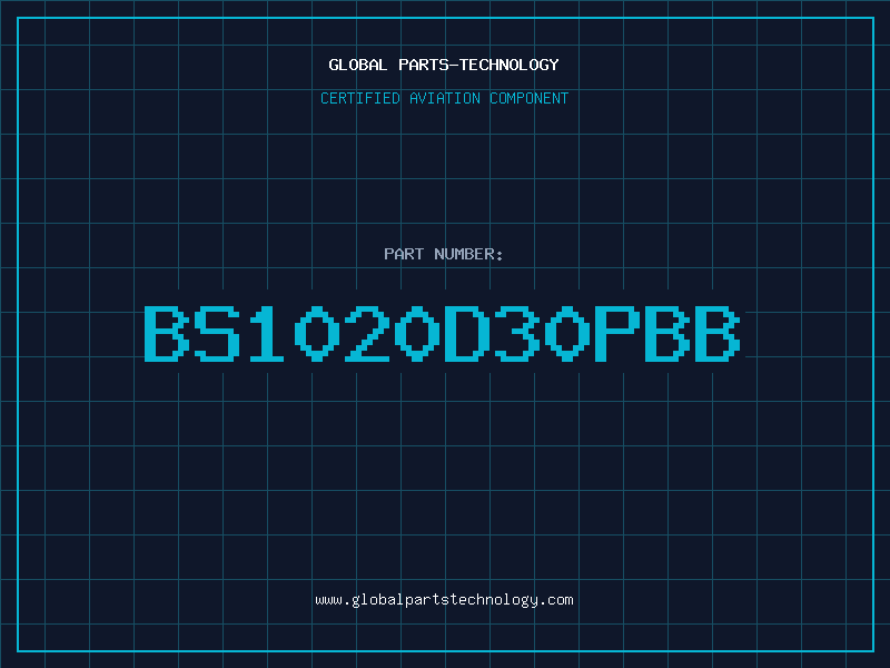 Aviation Part BS1020D30PBB