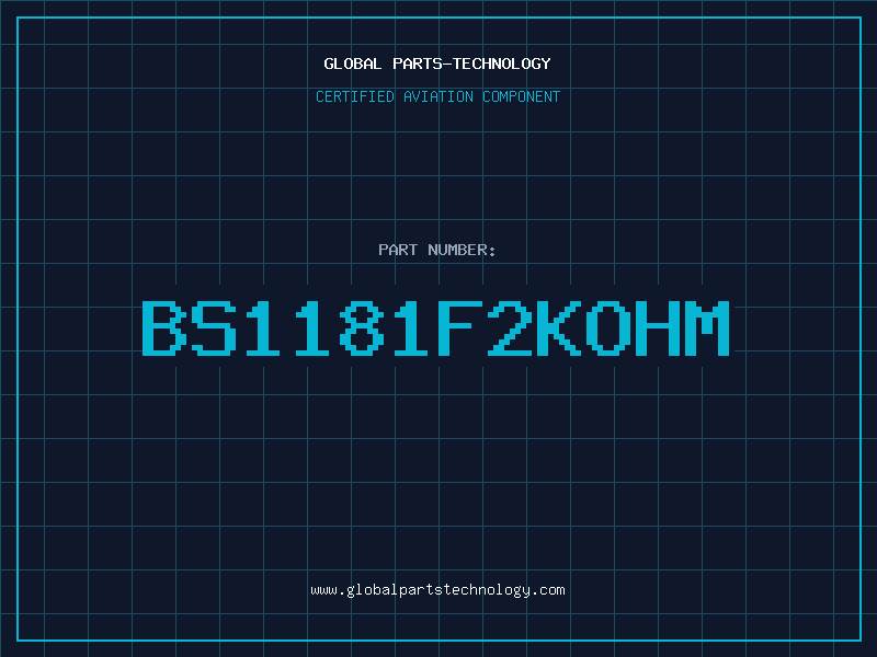 Aviation Part BS1181F2KOHM