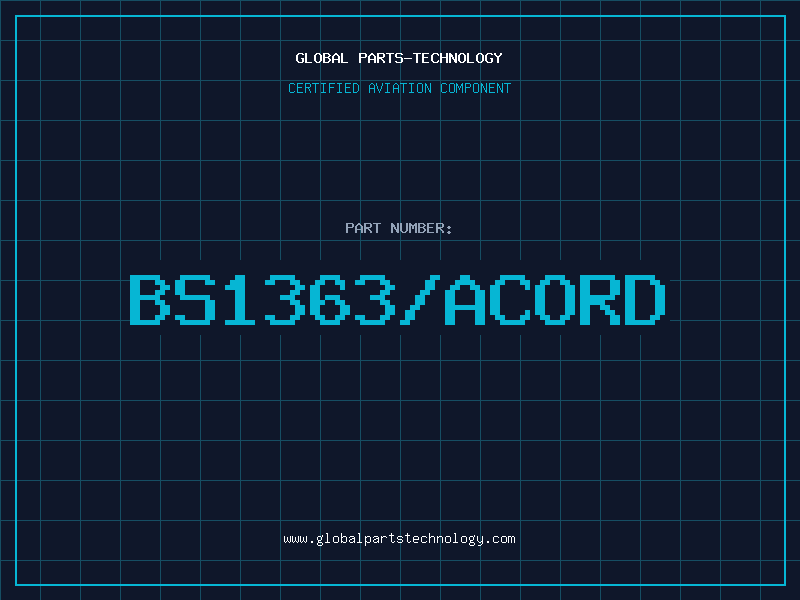 Aviation Part BS1363/ACORD