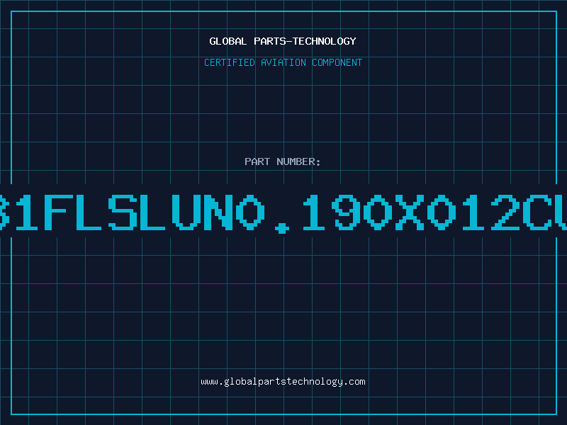 Aviation Part BS1981FLSLUN0.190X012CUZNSN