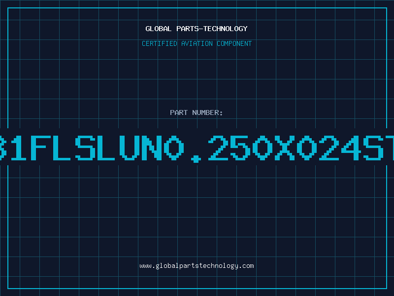 Aviation Part BS1981FLSLUN0.250X024STOOZN