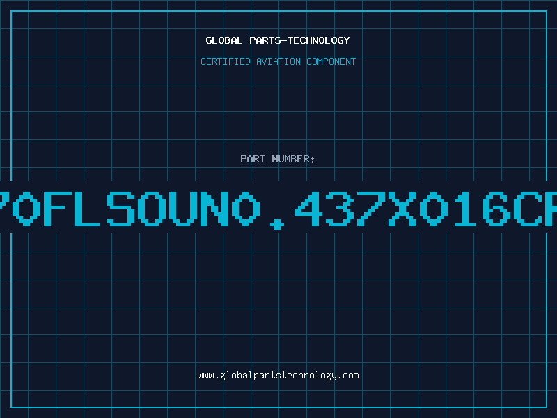 Aviation Part BS2470FLSOUN0.437X016CRESNO