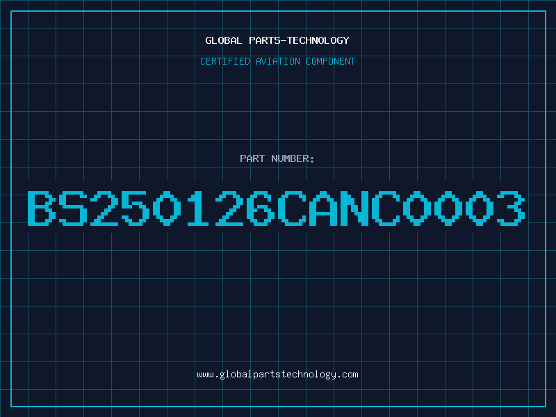 Aviation Part BS250126CANC0003