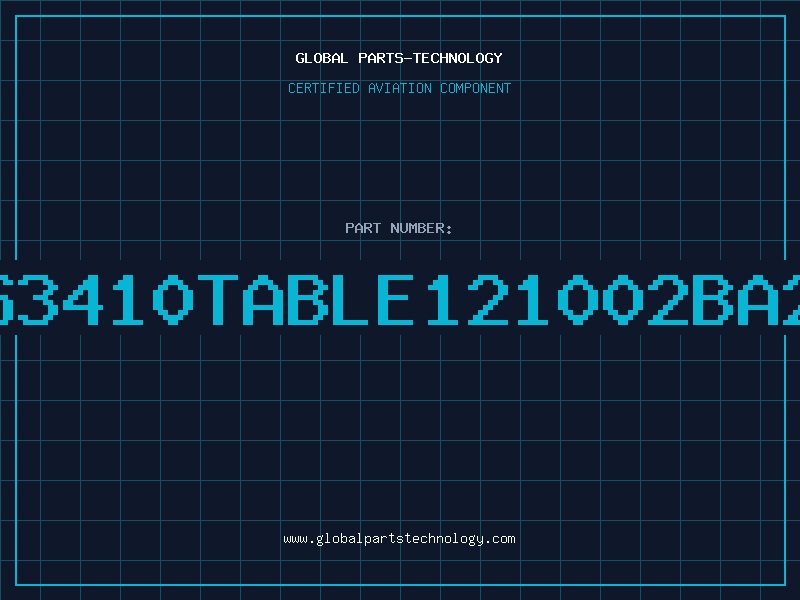 Aviation Part BS3410TABLE121002BA21