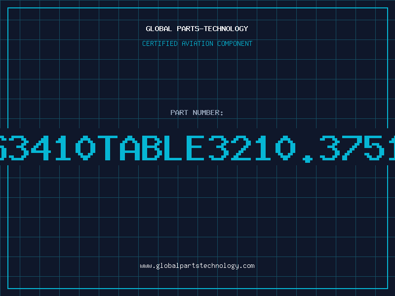 Aviation Part BS3410TABLE3210.37515