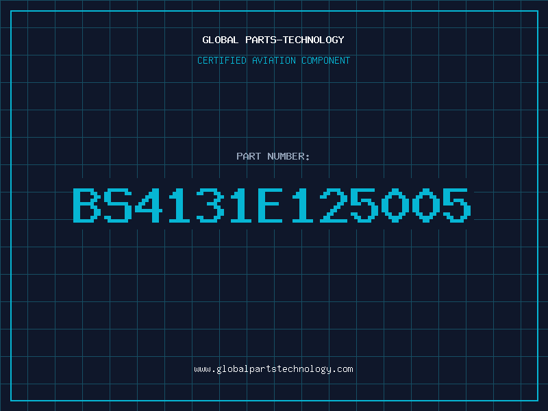 Aviation Part BS4131E125005