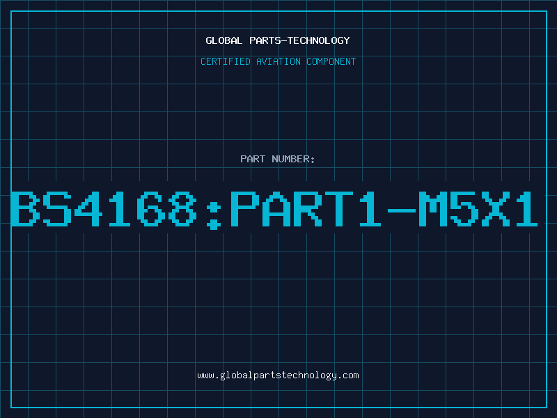 Aviation Part BS4168:PART1-M5X1