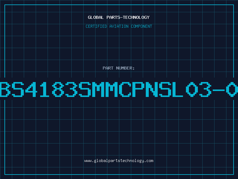 Aviation Part BS4183SMMCPNSL03-0