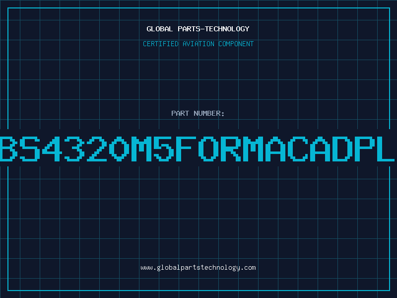 Aviation Part BS4320M5FORMACADPL