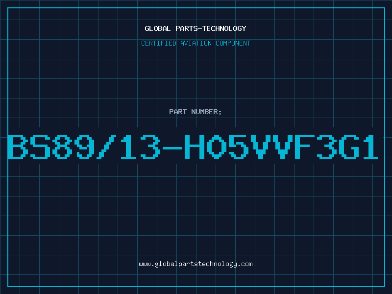 Aviation Part BS89/13-H05VVF3G1