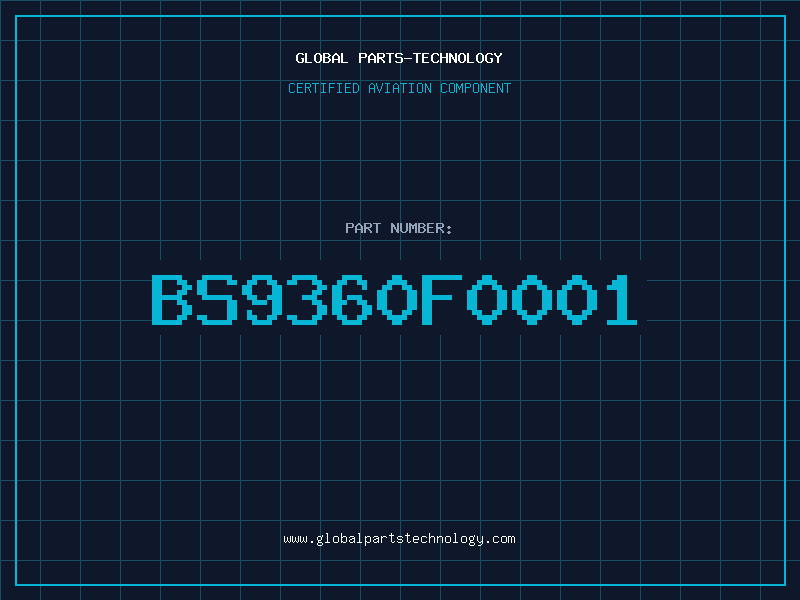 Aviation Part BS9360F0001