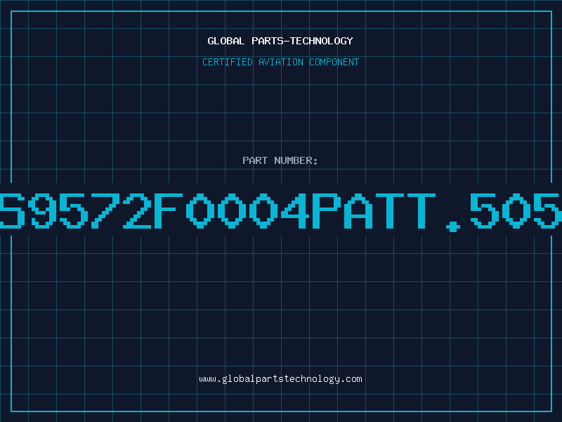 Aviation Part BS9572F0004PATT.505A
