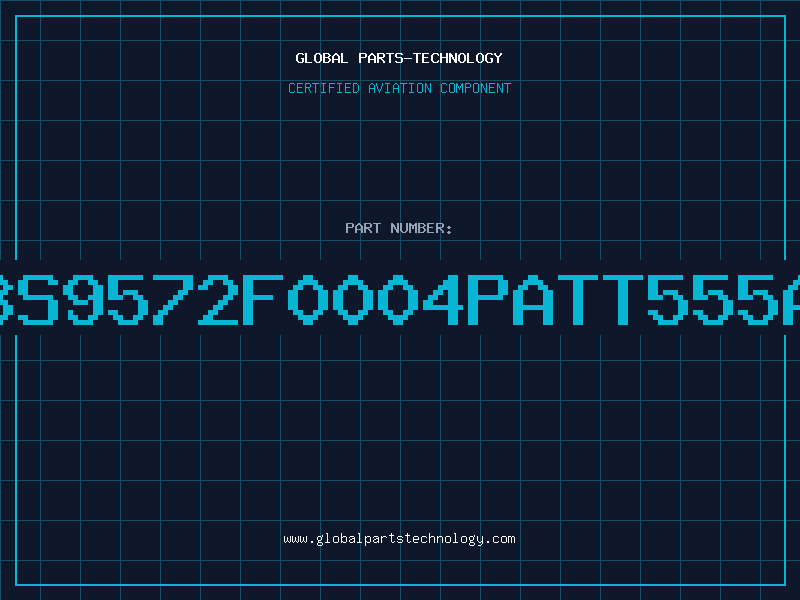 Aviation Part BS9572F0004PATT555A