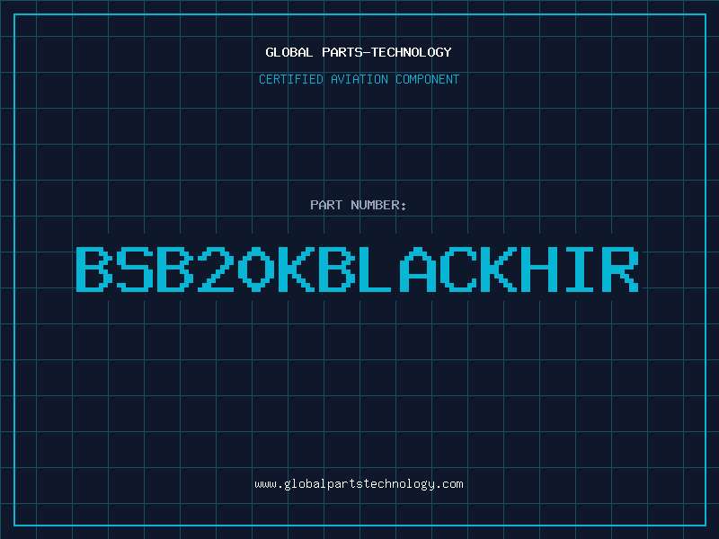 Aviation Part BSB20KBLACKHIR