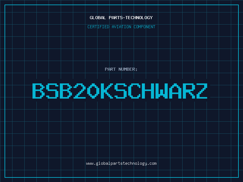 Aviation Part BSB20KSCHWARZ