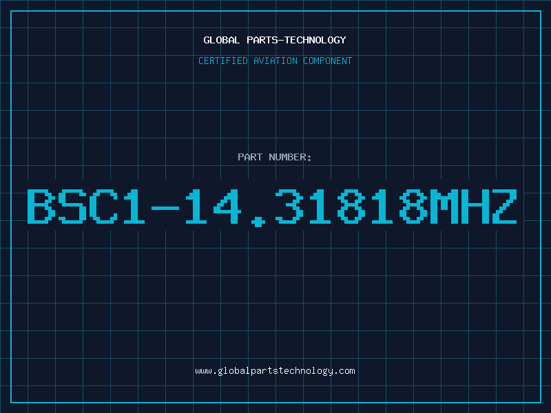 Aviation Part BSC1-14.31818MHZ