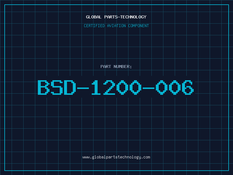 Aviation Part BSD-1200-006