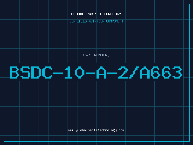 Aviation Part BSDC-10-A-2/A663