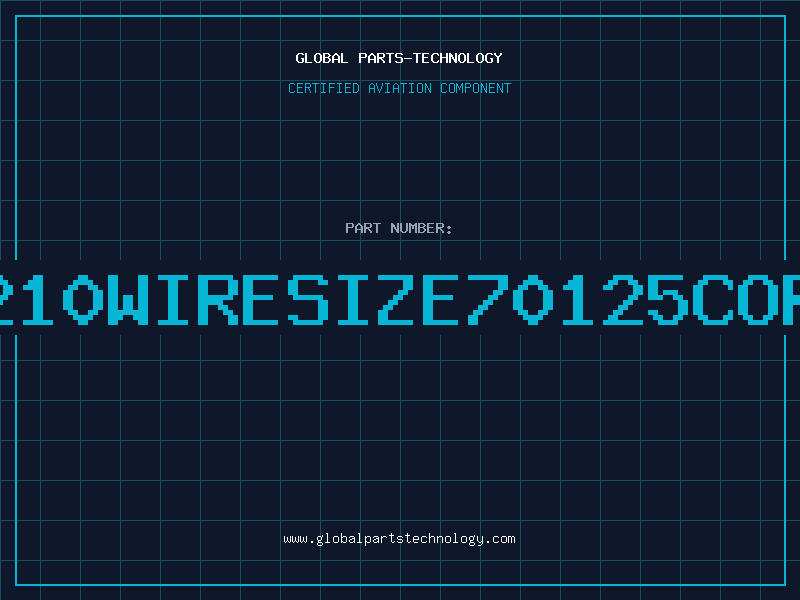 Aviation Part BSG210WIRESIZE70125CORES1