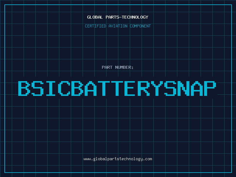 Aviation Part BSICBATTERYSNAP