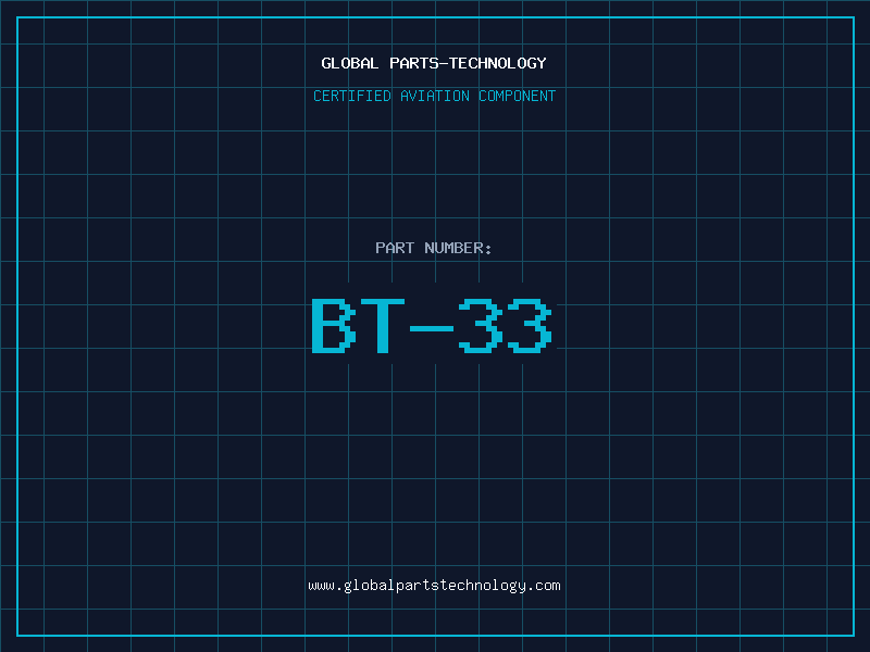 Aviation Part BT-33