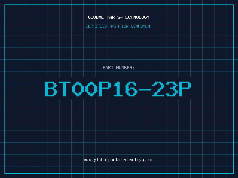 Aviation Part BT00P16-23P