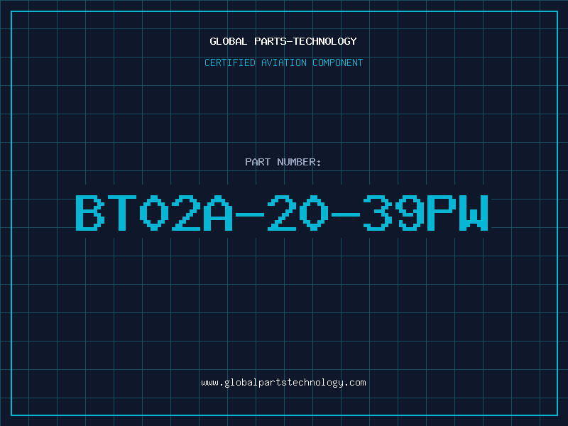 Aviation Part BT02A-20-39PW