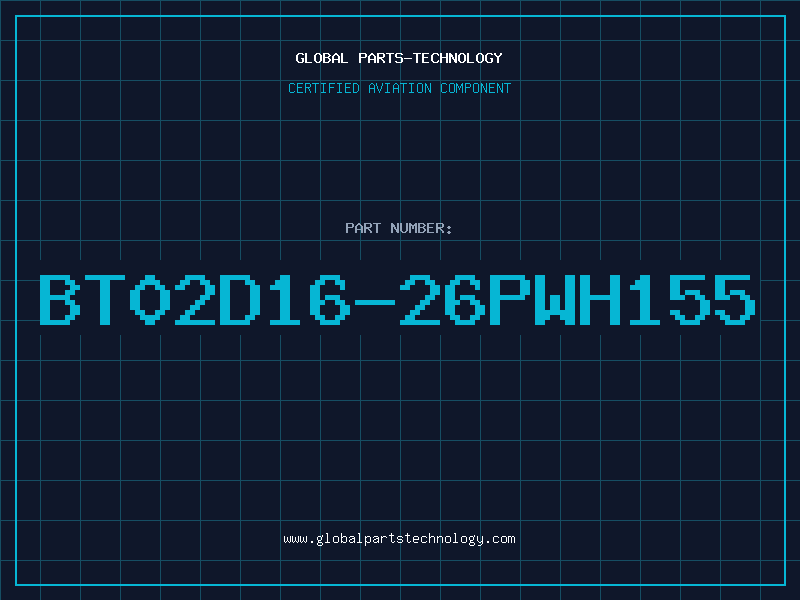 Aviation Part BT02D16-26PWH155