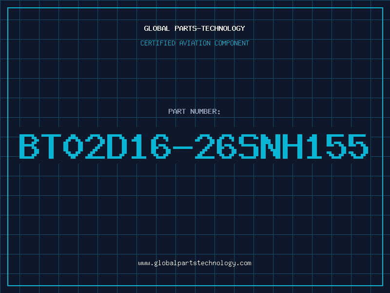 Aviation Part BT02D16-26SNH155