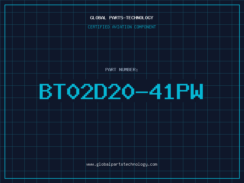Aviation Part BT02D20-41PW