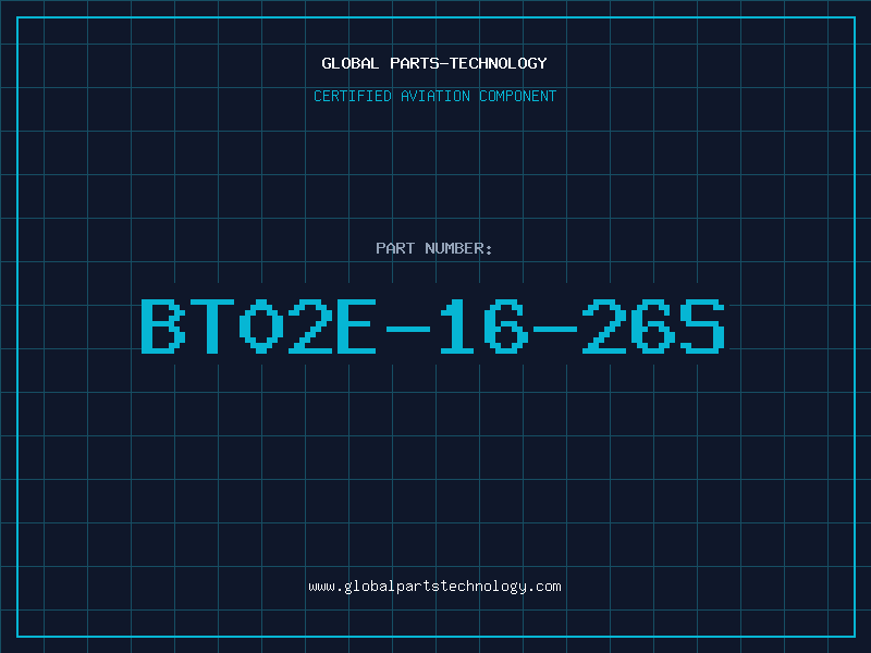 Aviation Part BT02E-16-26S