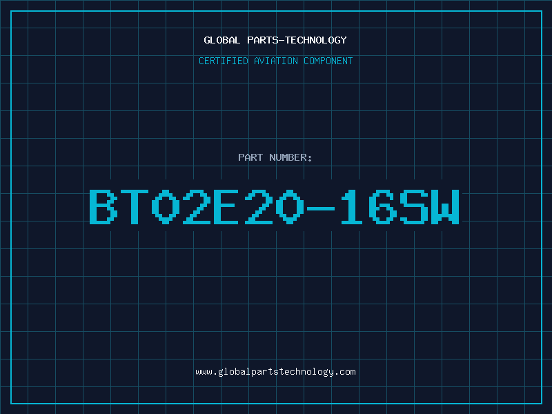 Aviation Part BT02E20-16SW