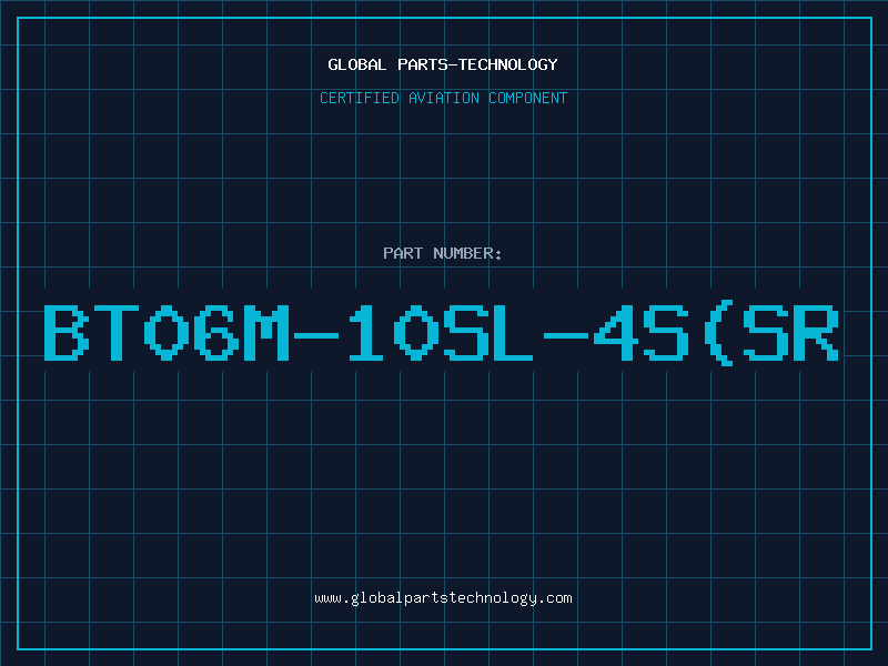 Aviation Part BT06M-10SL-4S(SR