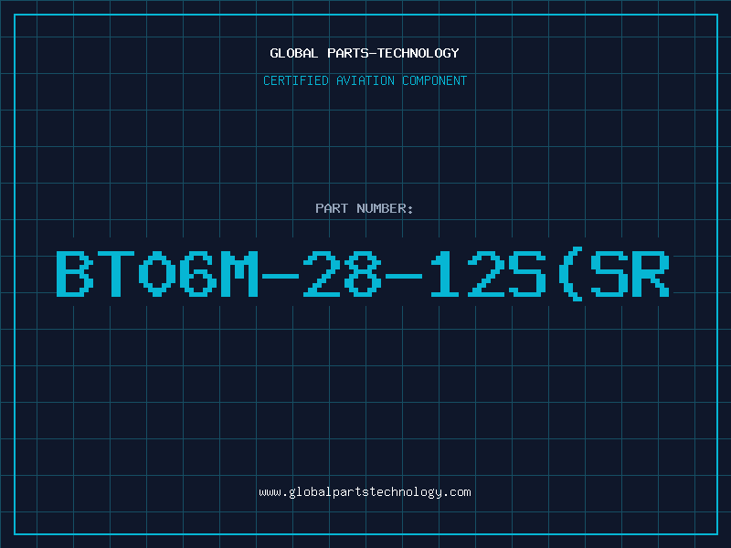 Aviation Part BT06M-28-12S(SR