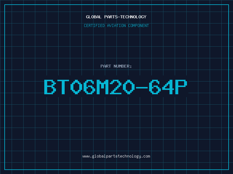Aviation Part BT06M20-64P