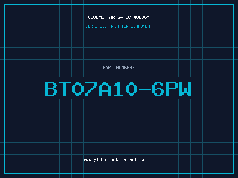 Aviation Part BT07A10-6PW