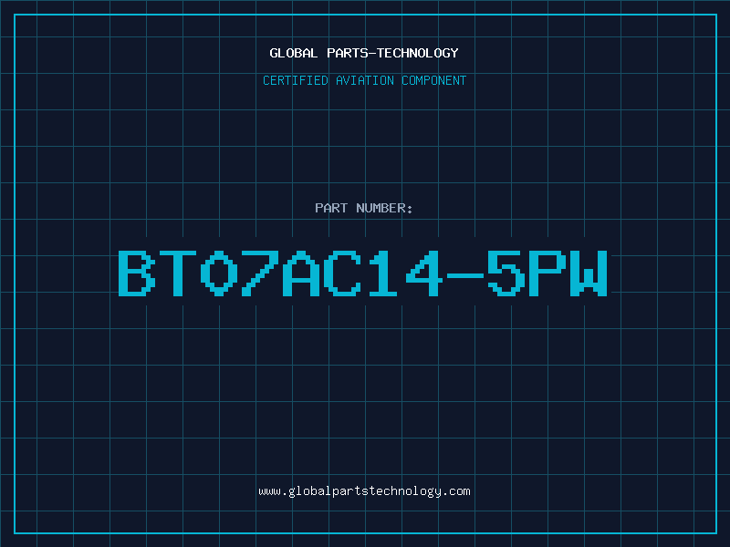 Aviation Part BT07AC14-5PW