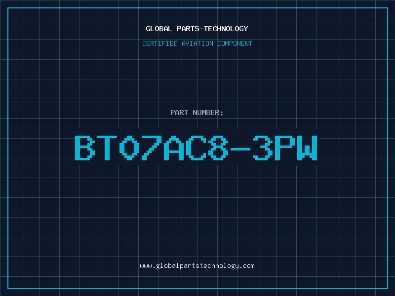 Aviation Part BT07AC8-3PW