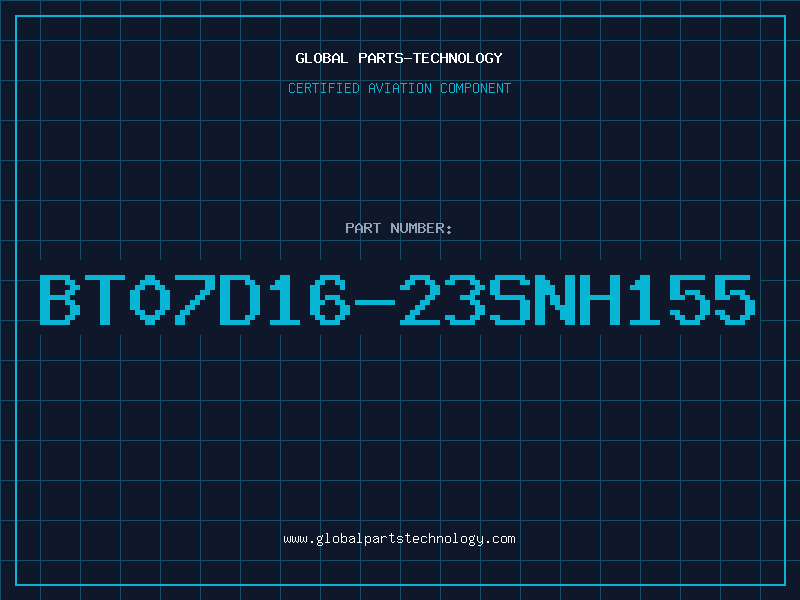 Aviation Part BT07D16-23SNH155