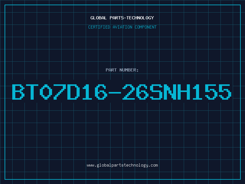 Aviation Part BT07D16-26SNH155