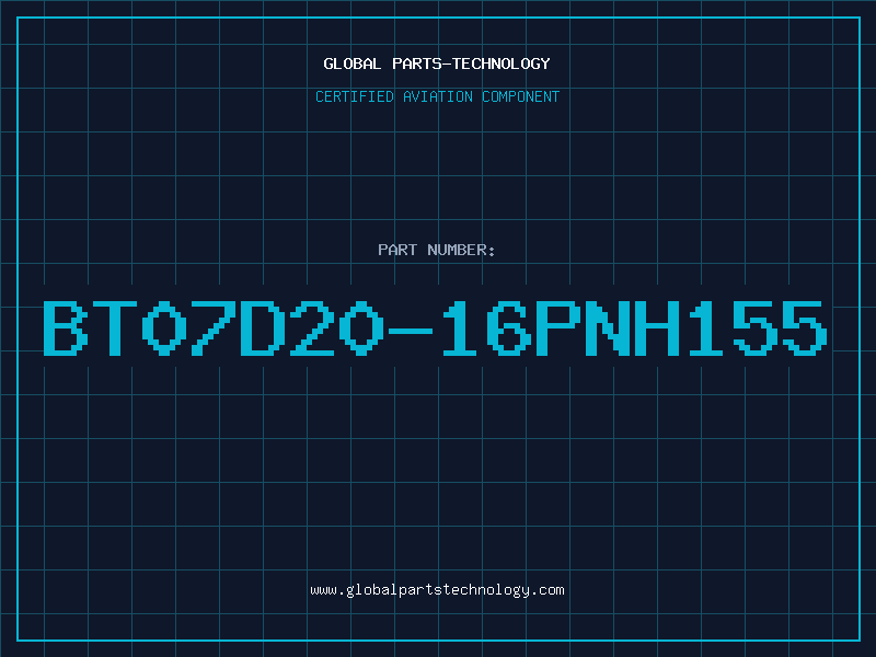 Aviation Part BT07D20-16PNH155