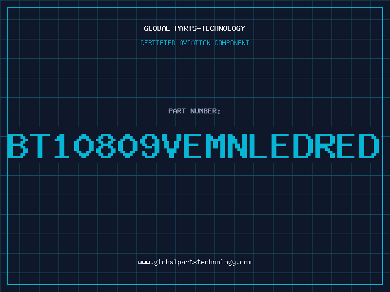 Aviation Part BT10809VEMNLEDRED
