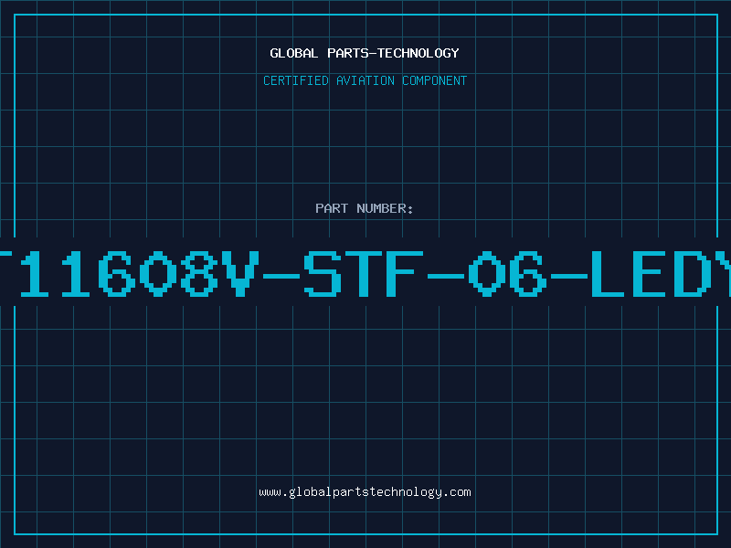 Aviation Part BT11608V-STF-06-LEDYG